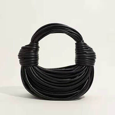 Bottega-Veneta-Double-Knot-Bag-black