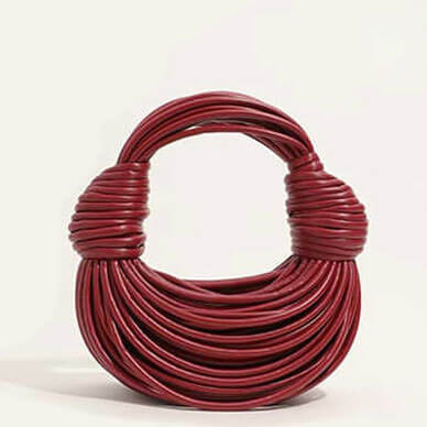 Bottega-Veneta-Double-Knot-Bag-maroon