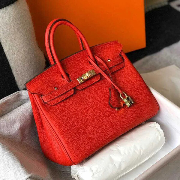 Hermes birkin red
